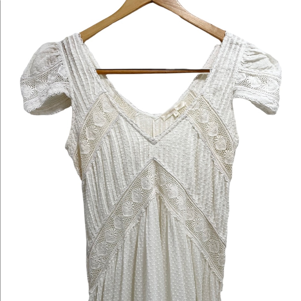 LoveShackFancy Archer Dress in Antique White - Picture 5 of 10